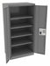 K3843 Storage Cabinet 72 x36 x24 MdGry 4Shlv