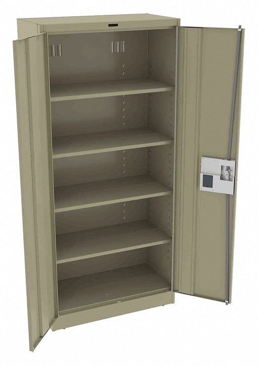 K3839 Storage Cabinet 78 x36 x18 Sand 4Shlv