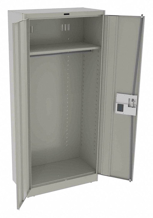 Storage Cabinet 78 x36 x18 LtGry 1Shlv