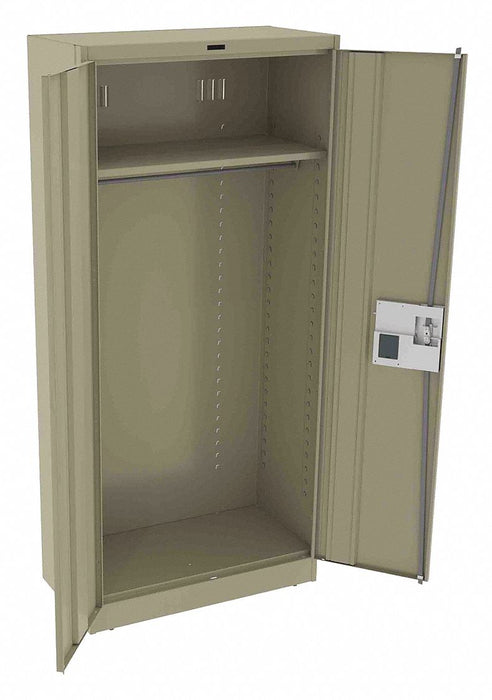 Storage Cabinet 78 x36 x18 Sand 1Shlv