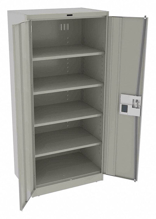 K3844 Storage Cabinet 78 x36 x24 LtGry 4Shlv