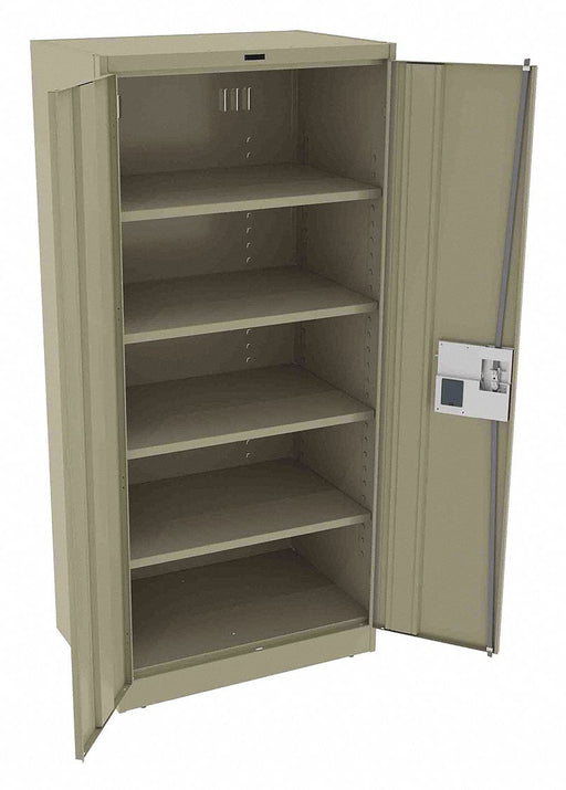 K3844 Storage Cabinet 78 x36 x24 Sand 4Shlv