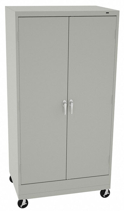 K4834 Storage Cabinet 73 x36 x24 LtGry 4Shlv