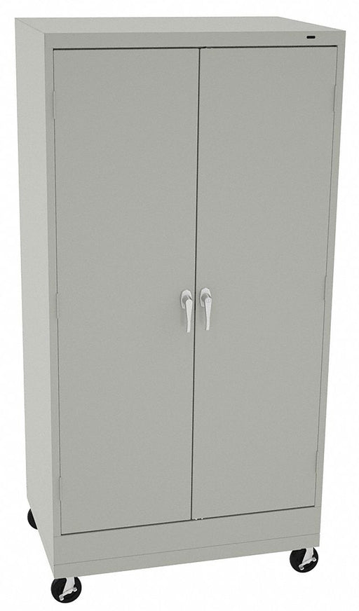 K4834 Storage Cabinet 73 x36 x24 LtGry 4Shlv