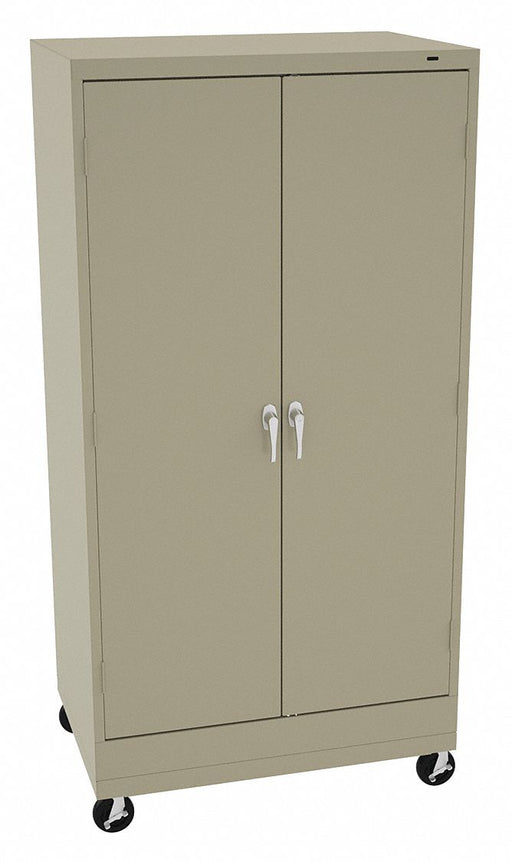 K4834 Storage Cabinet 73 x36 x24 Sand 4Shlv