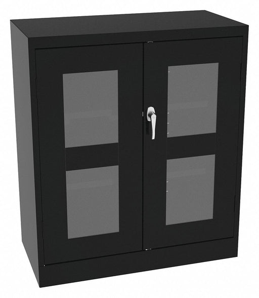 K3831 Storage Cabinet 42 x36 x24 Black 2Shlv