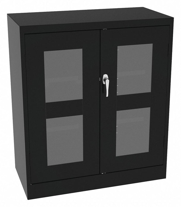 K3831 Storage Cabinet 42 x36 x24 Black 2Shlv