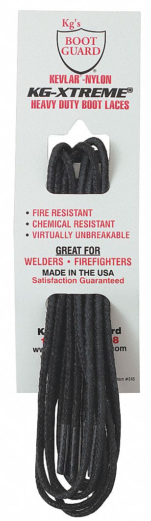 Boot and Shoe Laces 63 Black PR