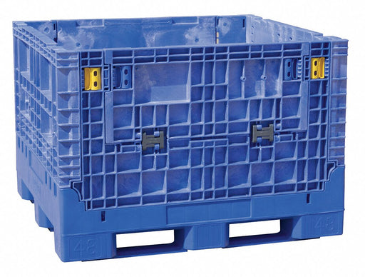 Clps Bulk Ctr Blue Solid 48 in