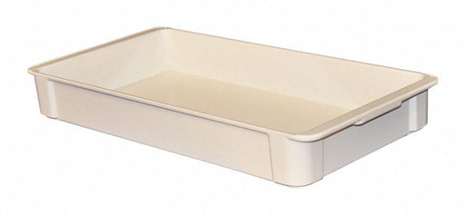 H3427 StackingTote 23.375inL 12inW White