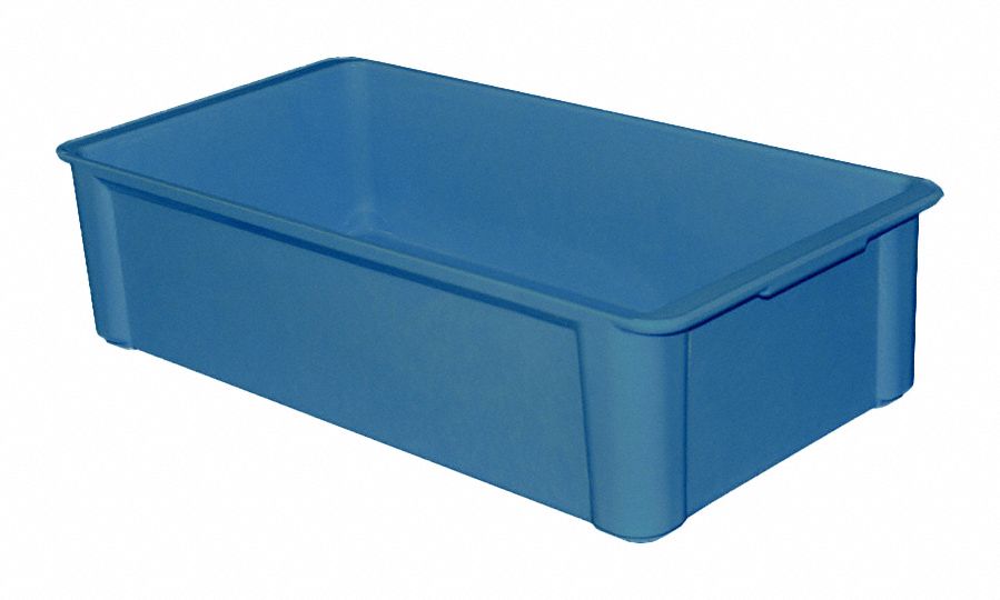 H3428 StackingTote 23.375inL 12inW Blue