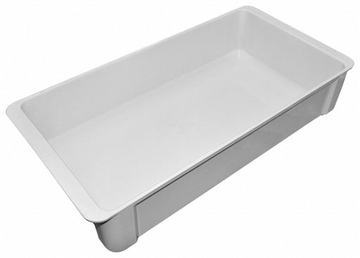 H3429 StackingTote 23.375inL 12inW White