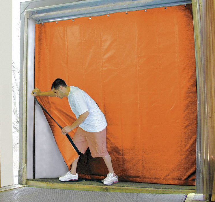 Insulated Truck Curtain 8 ft H x 8 ft W