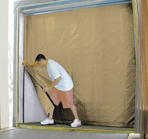 Insulated Truck Curtain 8 ft H x 8 ft W