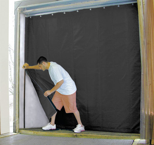 Insulated Truck Curtain 8 ft H x 8 ft W