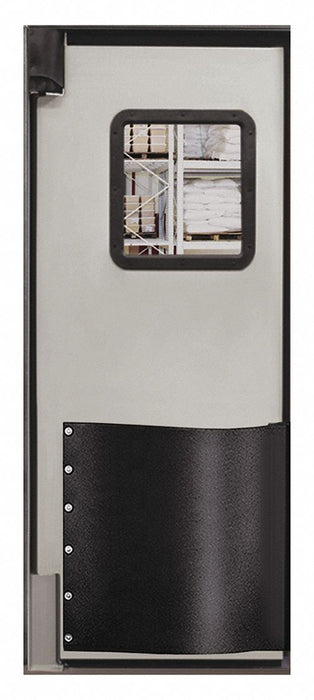 H1814 Swinging Door 7 x 2.5 ft Cloud Gray