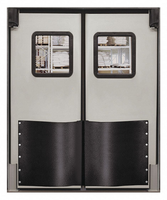 H1837 Swinging Door 8 x 6 ft Cloud Gray PR