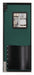 Swinging Door 8 x 3 ft Forest Green