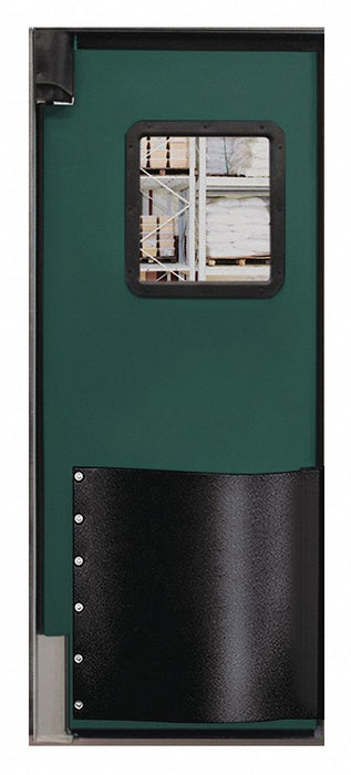 H1815 Swinging Door 7 x 3 ft Forest Green