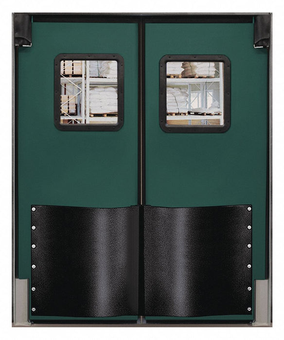 H1835 Swinging Door 7 x 6 ft Forest Green PR