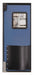 H1814 Swinging Door 7 x 2.5 ft Cadet Blue