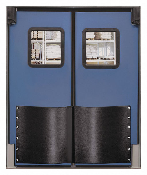 H1837 Swinging Door 8 x 6 ft Cadet Blue PR