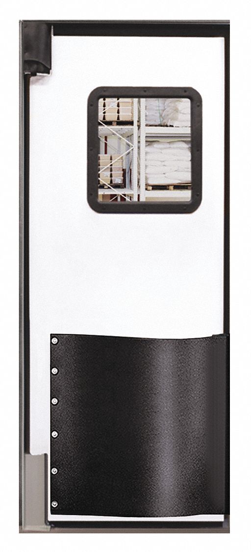 H1817 Swinging Door 8 x 3ft White Polyethylene
