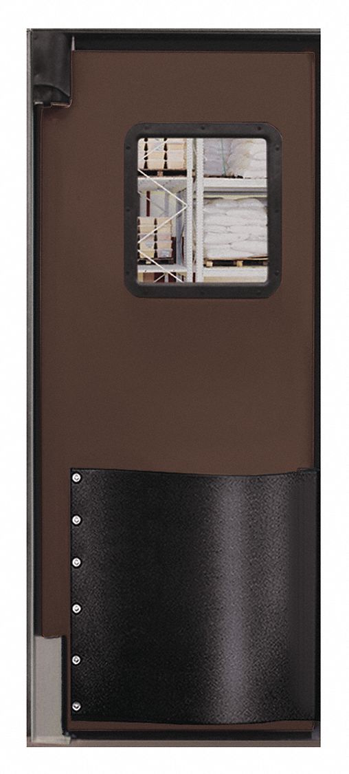 Swinging Door 8 x 3 ft Chocolate Brown