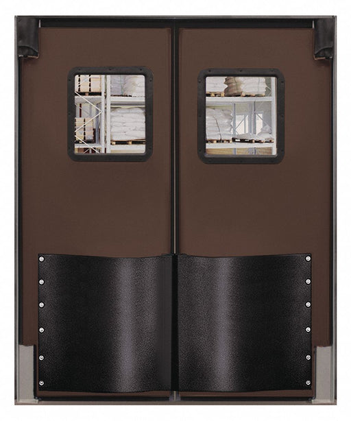 H1834 Swinging Dr 8x5 ft Chocolate Brown PR