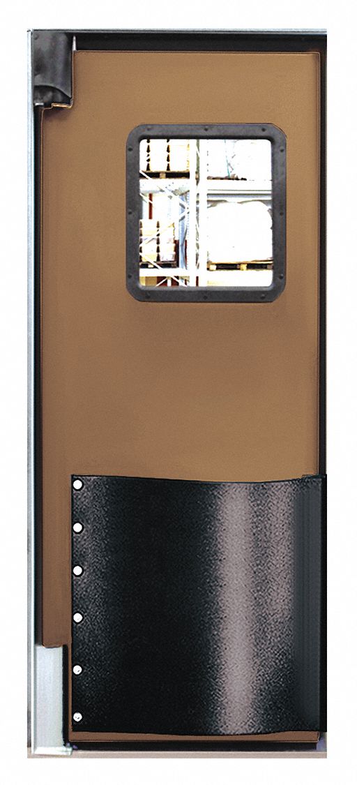 Swinging Door 8 x 3 ft Medium Brown