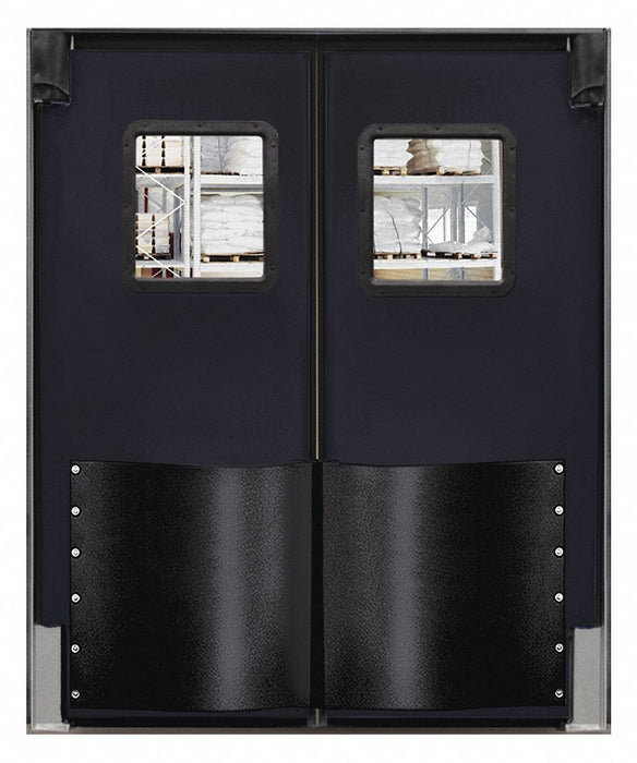 H1834 Swinging Dr 8x5ft Black Polyethylene PR