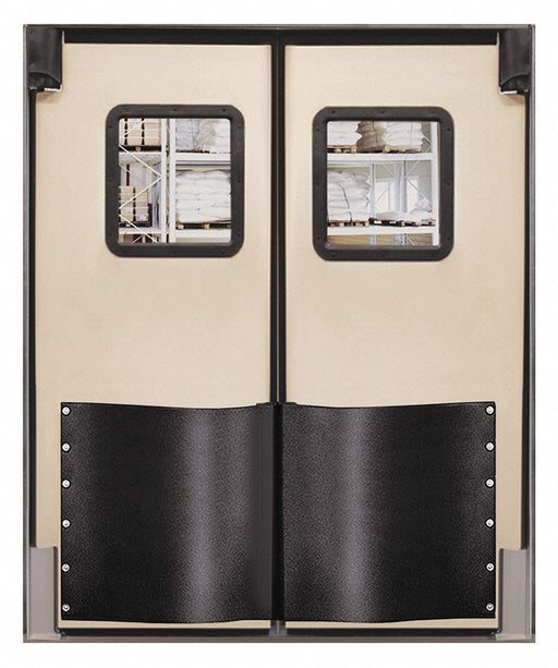 Swinging Dr 8x7ft Beige Polyethylene PR