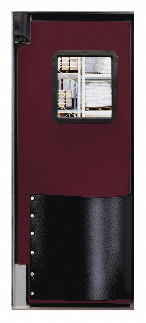Swinging Door 8 x 3 ft Burgundy