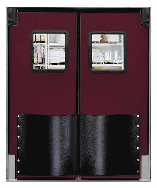 Swinging Door 7 x 5 ft Burgundy PR