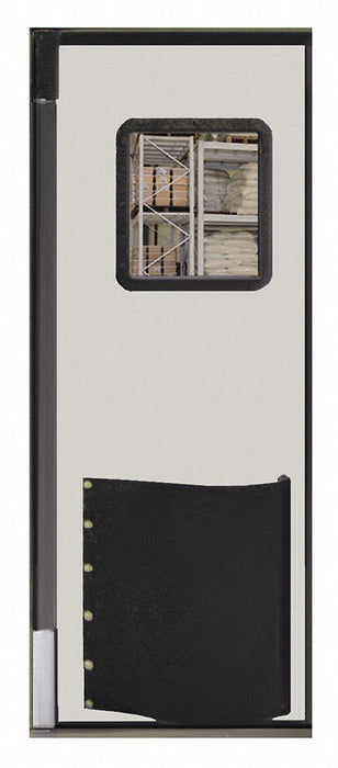 H1822 Swinging Door 8 x 3 ft Cloud Gray