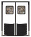 Swinging Door 10 x 8 ft White PR