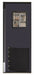 H1818 Swinging Door 7 x 3 ft Metallic Gray