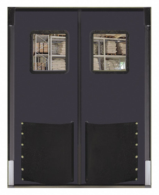 Swinging Door 8 x 7 ft Metallic Gray PR