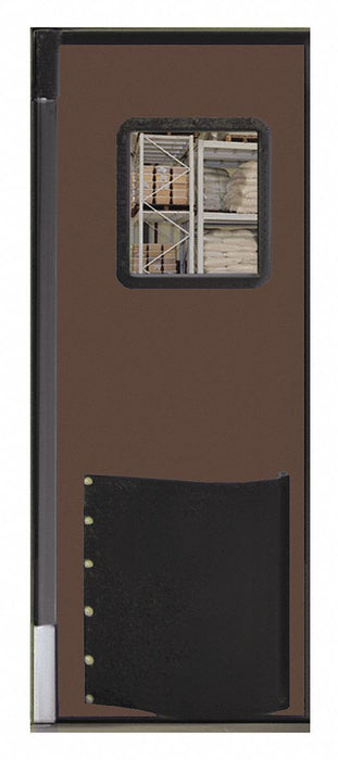 Swinging Door 8 x 3 ft Chocolate Brown