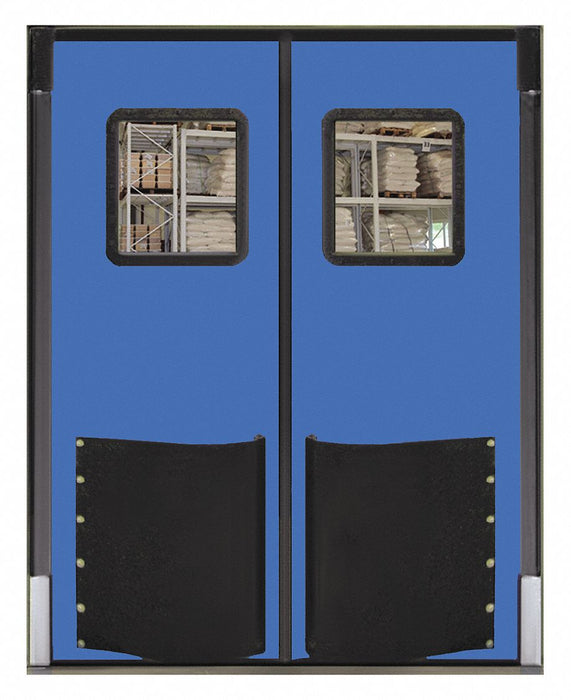 H1839 Swinging Door 7 x 6 ft Royal Blue PR