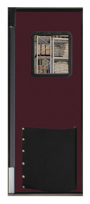 Swinging Door 7 x 2.5 ft Burgundy
