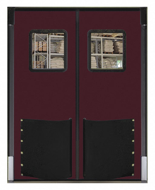 Swinging Door 8 x 6 ft Burgundy PR