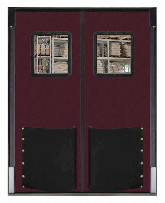 Swinging Door 8 x 6 ft Burgundy PR