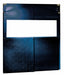 H1828 Swinging Door 8 x 6 ft Navy Blue PVC PR