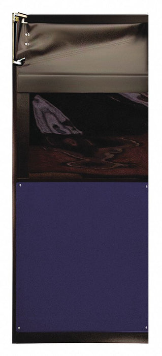 Swinging Door 8 x 3 ft Navy Blue PVC