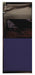 Swinging Door 8 x 3 ft Navy Blue PVC