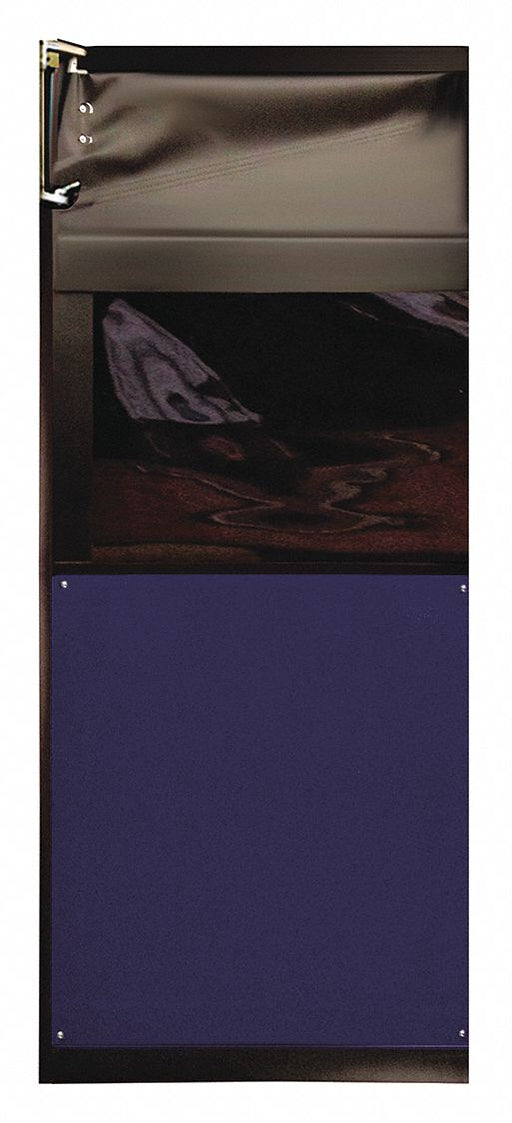 Swinging Door 8 x 3 ft Navy Blue PVC