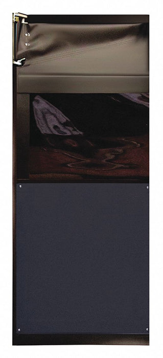 H1811 Swinging Door 7 x 3 ft Metallic Gray