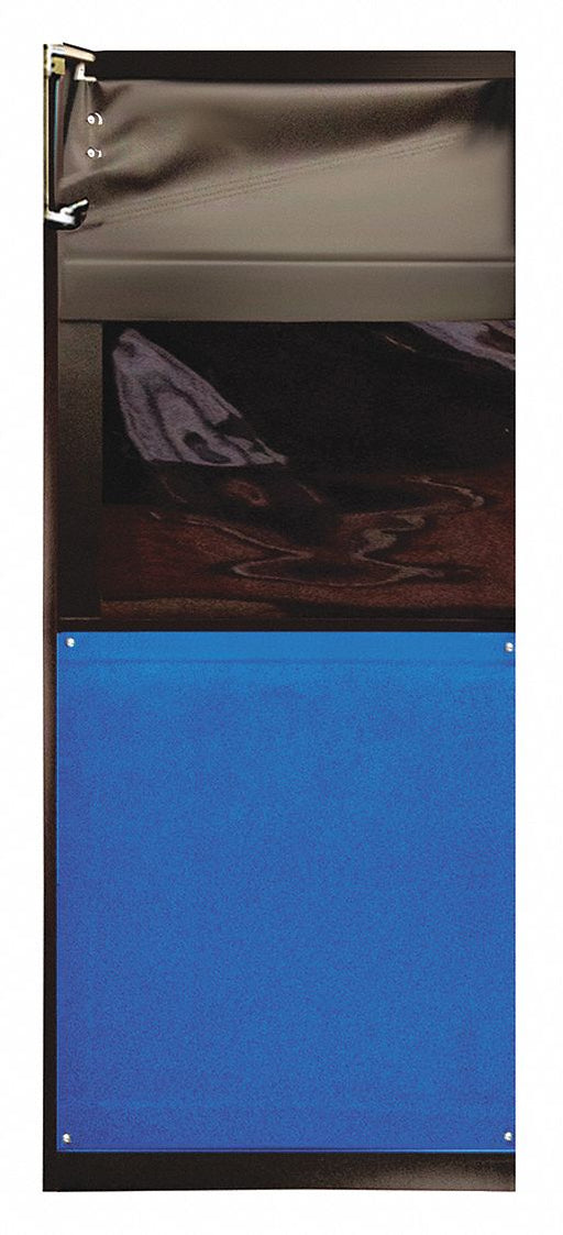 Swinging Door 7 x 3 ft Royal Blue PVC