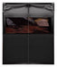 Flexible Swinging Door 7 x 6 ft Black PR